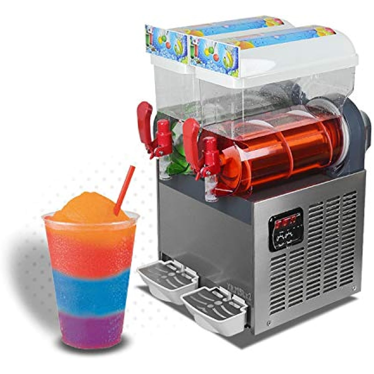 Shop for Kolice Commercial 1X15L Tank Frozen Drink Machine ice Slush Maker  ice Sulsh Machine Frozen Slushie Maker Margarita Summer Drink Making Machine  at Wholesale Price on