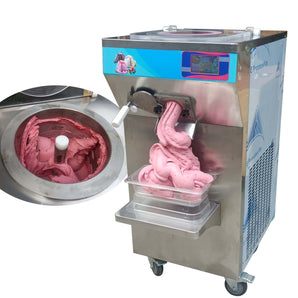 Kolice ETL CE vertical fruit hard ice cream machine, gelato ice cream machine, batch freezer, sorbetto making machine, Italian ice machine