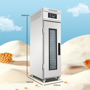 Bakery Bread Dough Proofer retarder Machine steam humidifier with 18 trays Integrated Cooling Thawing Keep Fresh and Fermentation