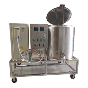 Kolice 50L low and high temperature milk pasteurizer/pasteurization machine/milk sterilization machine with precooling