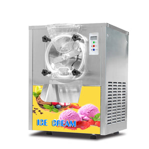 Kolice mini Countertop batch freezer, italian ice, hard ice cream making machine, continuous freezer gelato machine