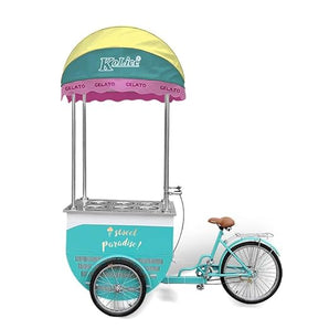 Kolice Commercial ice Cream Vending Tricycle cart/Ice Cream Bicycle/ice pop Bike/Snack Food cart/Street Food Vending Tricycle/ice Cream Vending cart