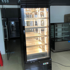 Aging Beef Showcase Fridge, Beef Aging Cabinet, Aging Meat Refrigerator, Dry Aging Meat Refrigerator-500L, 5 Tiers,Temperature: -5℃ to 10℃ (23℉ to 50℉)