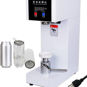 Automatic Electric Can Sealing Machine with Counter  LCD Display, Height Tin Can Seaming Closing Capping Machine