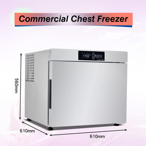 Bench top 32L Shock Flash Freezing flash Chest Blast Chiller batch Freezer ice cream hardening Cabinets