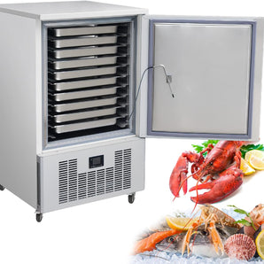 10 trays Flash Blast Chiller shock Chest Dumpling air quick irinox ice cream hardening Freezer