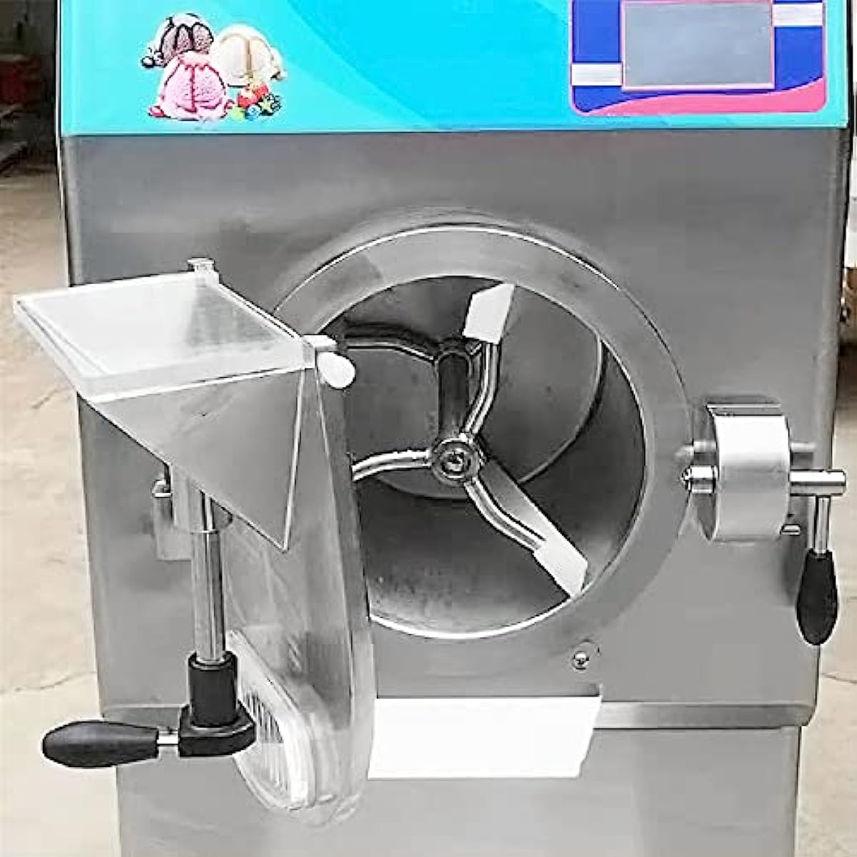 Kolice Máquina de helado duro comercial con certificado ETL Máquina para  hacer helados de helado italiano Máquina de hielo de agua italiana-Puerta